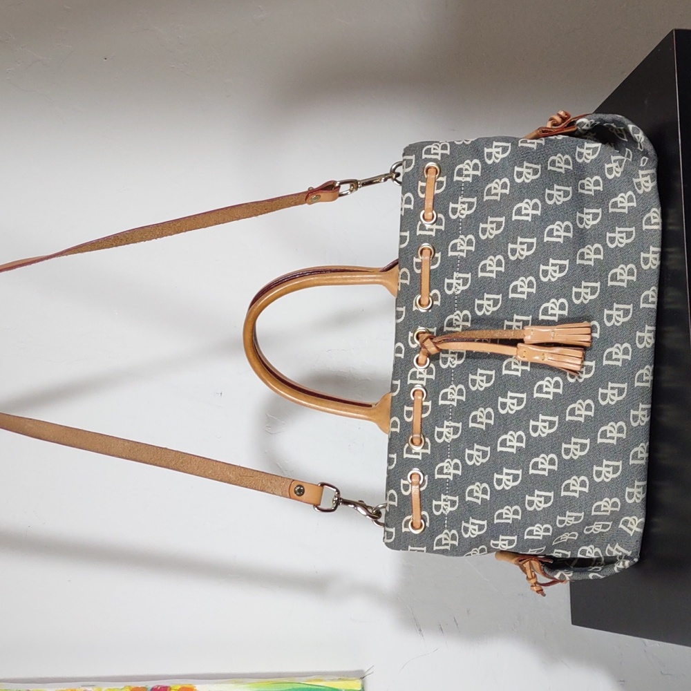 Dooney & Bourke Canvas Monogram Tote